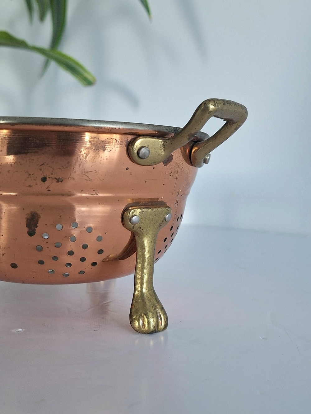 Small copper colander - Picture 14 of 14